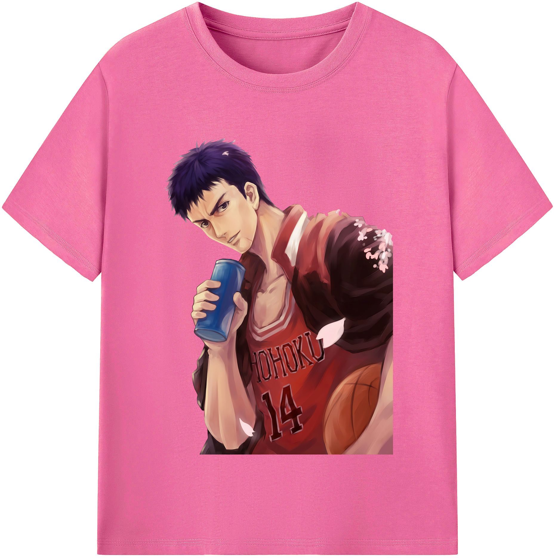 （画像用） SLAM DUNK／スラムダンク レディースカジュアルプリントTシャツ（綿100％）